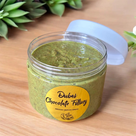 DUBAI CHOCOLATE CRUNCHY FILLING Pistachio Cream, Crispy Kataifi
