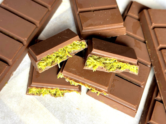 Dubai Chocolate Bar | Pistachio Kunafa Chocolate Bar