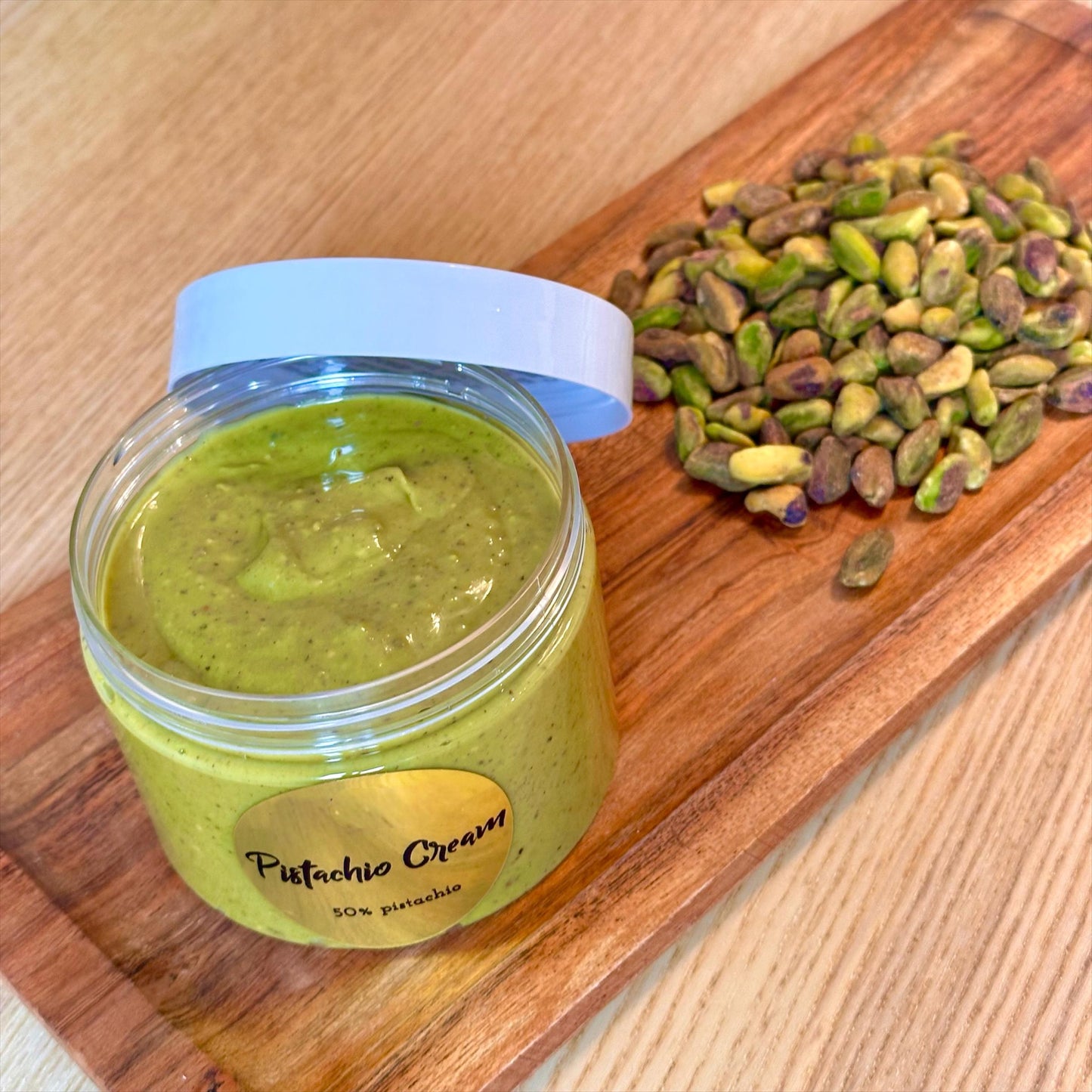 PISTACHIO CREAM, 50% pistachio, Dubai chocolate pistachio cream