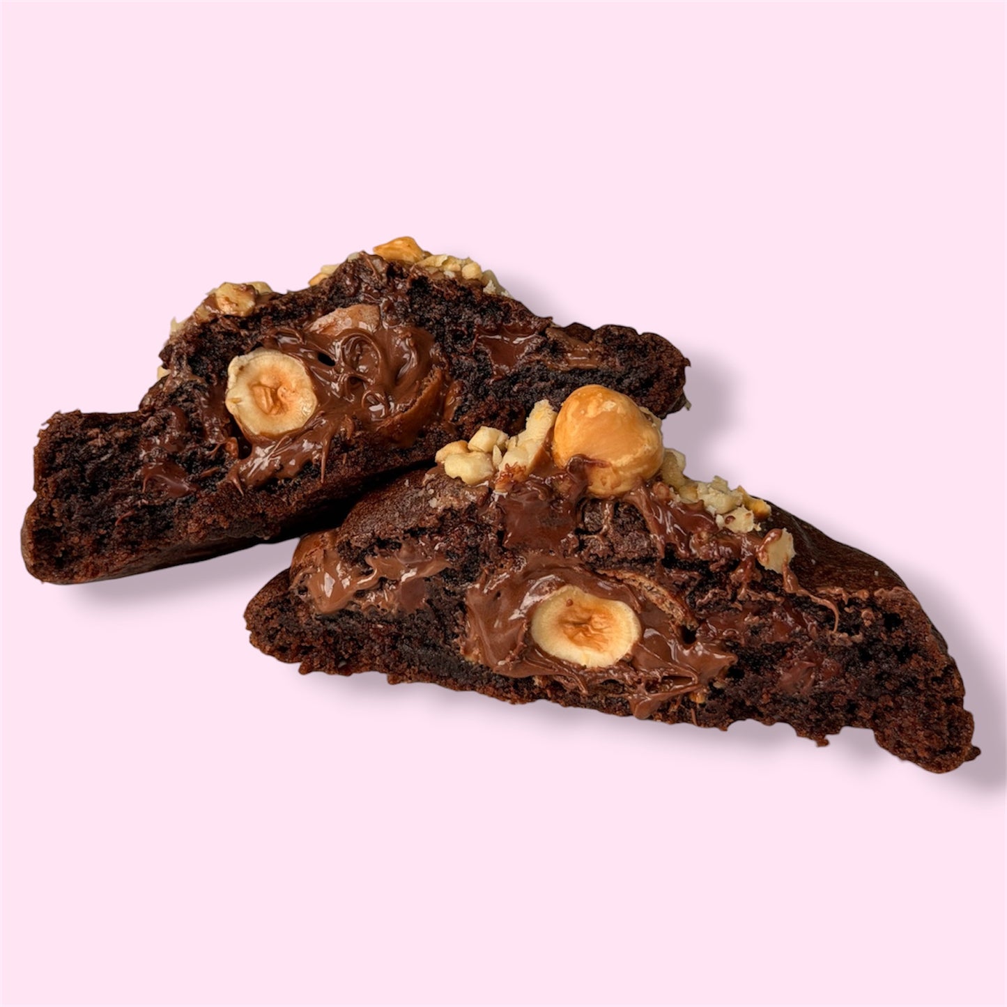 Ferrero Rocher Stuffed Chocolate Cookie