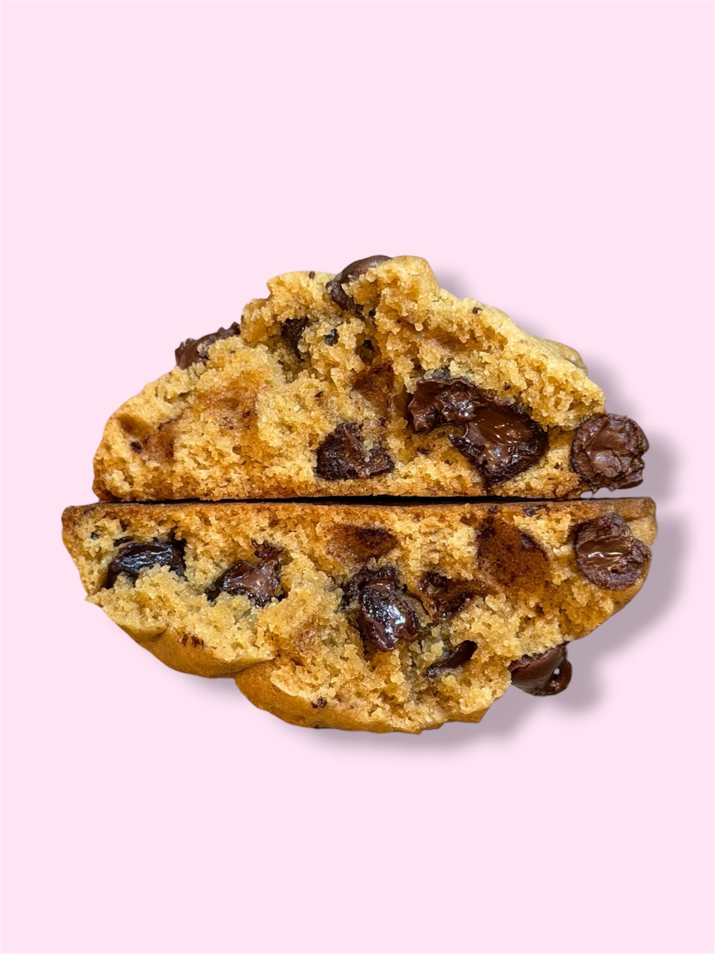 Soft, Thick Chocolate Chip Cookies. Freshly Baked Cookies 
 – 6 Pack