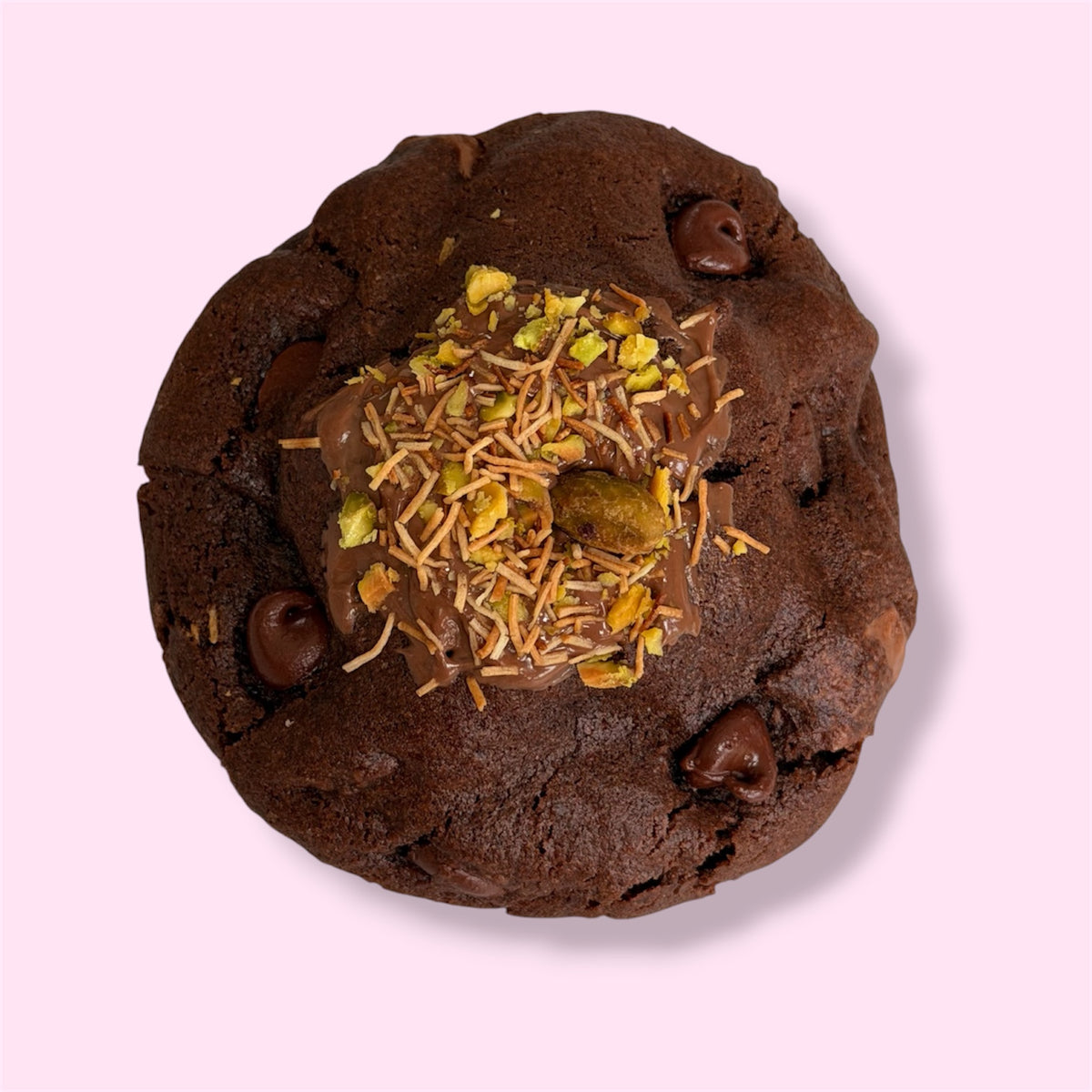 Dubai Style Chocolate Chip Cookies