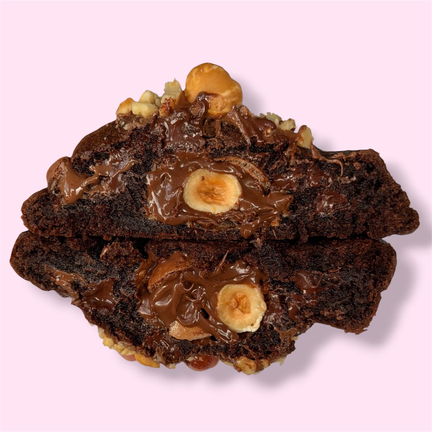 Ferrero Rocher Stuffed Chocolate Cookie