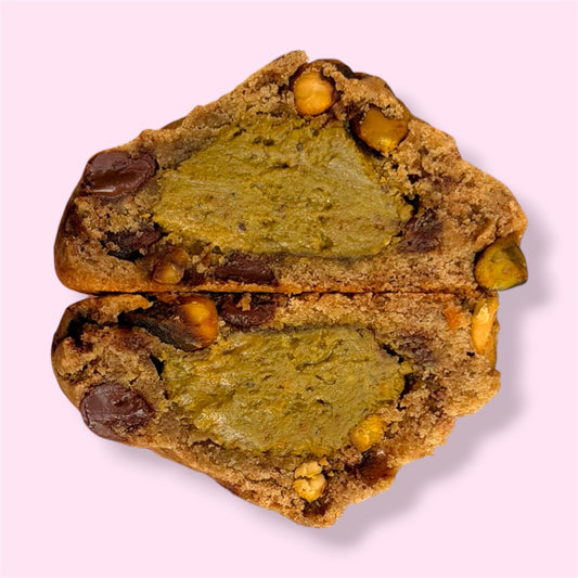 Pistachio Cream Stuffed Cookie