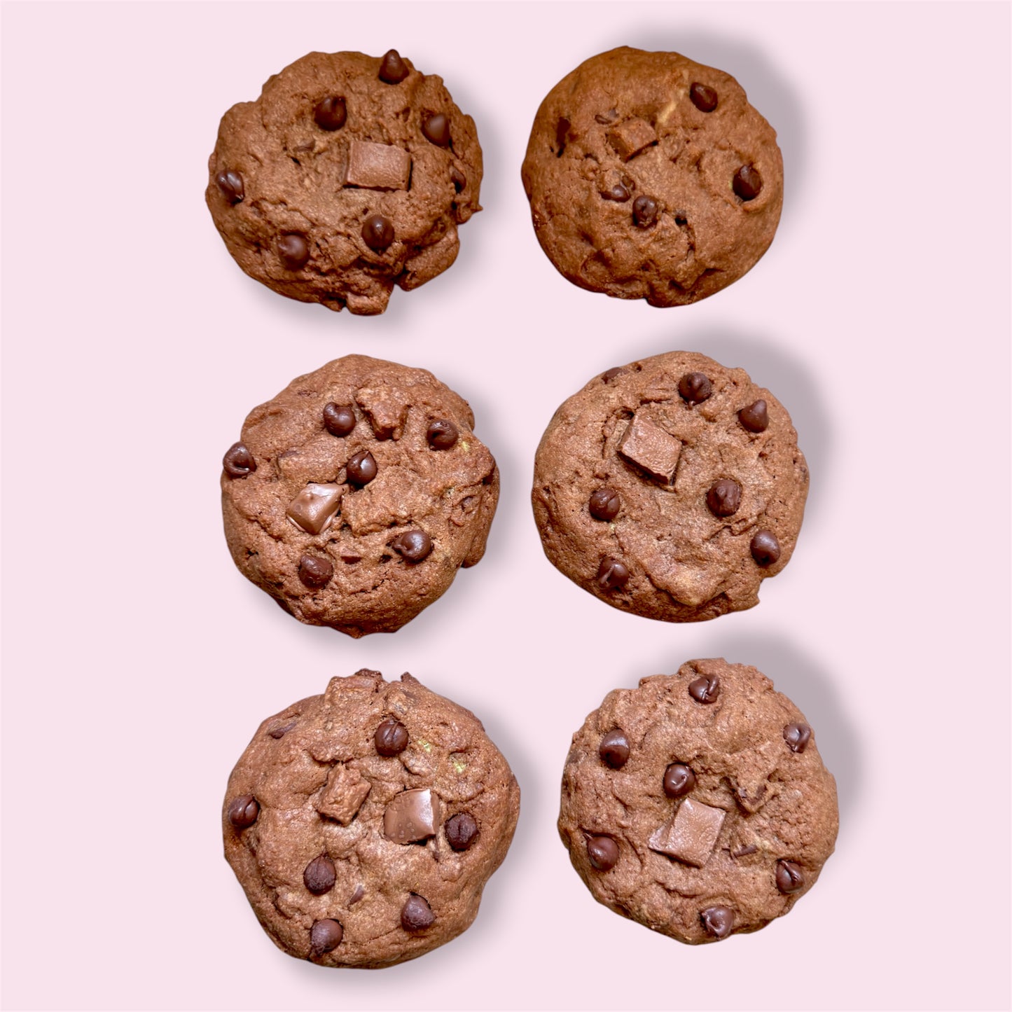 Dubai Style Chocolate Chip Cookies – 6 Pack