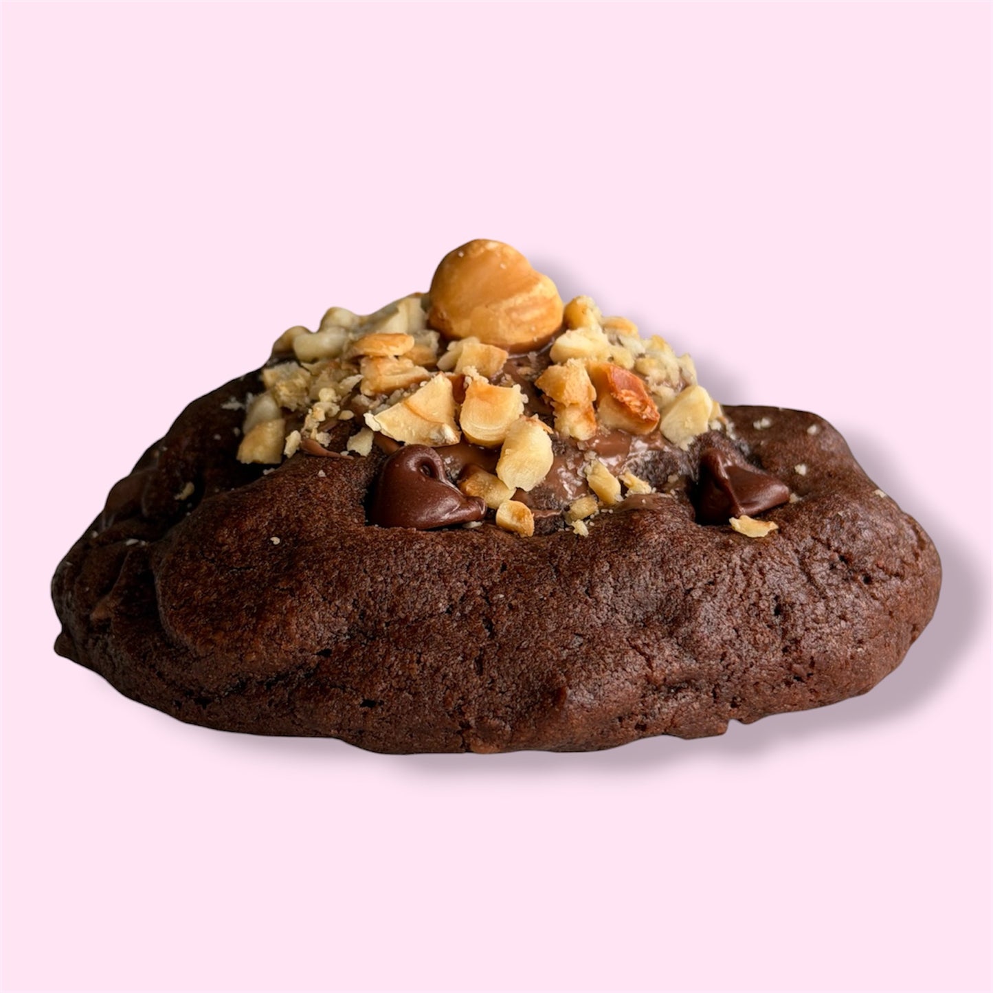 Ferrero Rocher Stuffed Chocolate Cookie