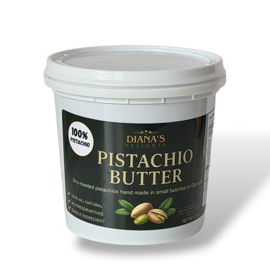 2 lb Bare Pistachio Butter - 100% California Pistachio in 1 quart bucket.