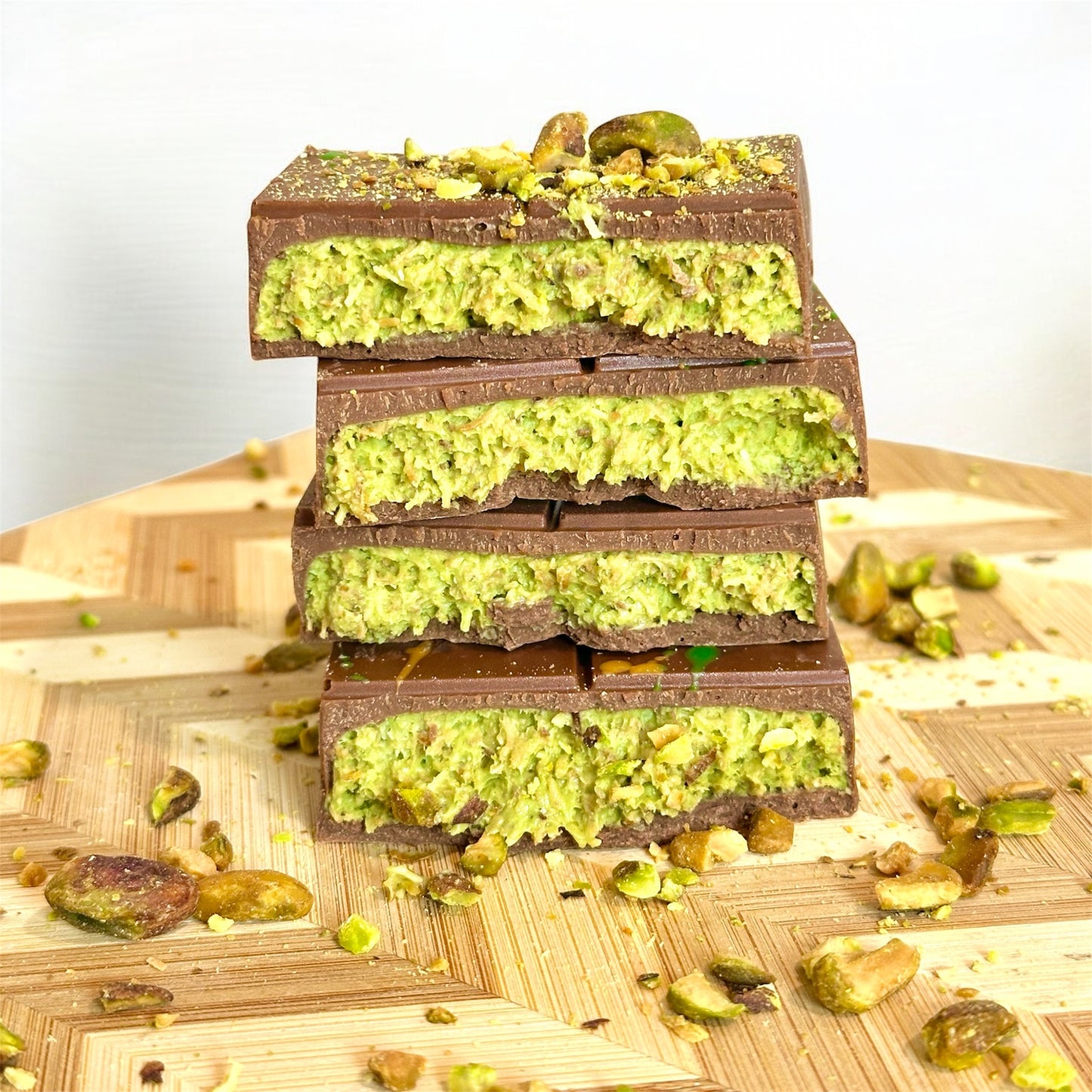 Original size Dubai Chocolate Bar | Pistachio Kunafa Chocolate Bar