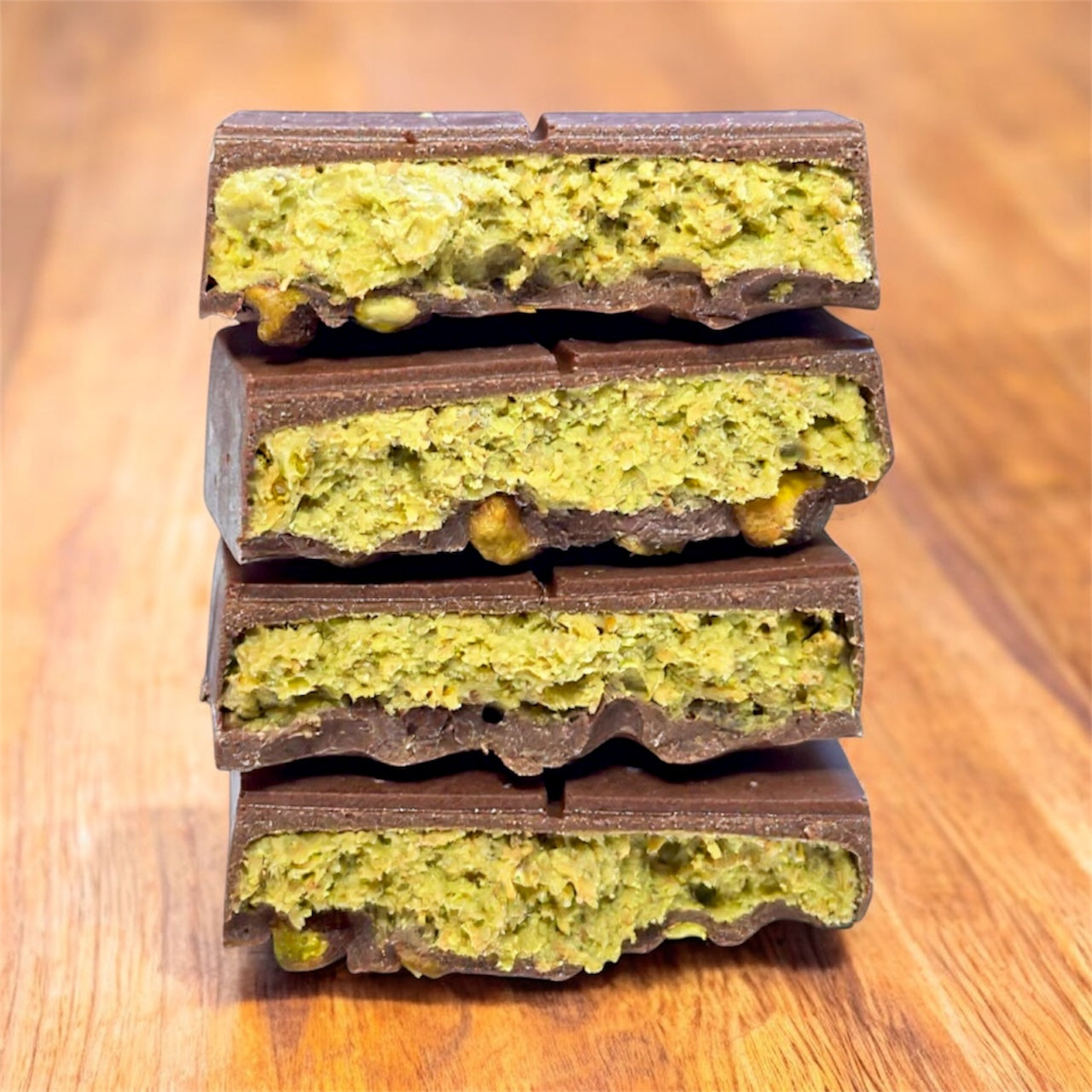 DELUXE Dubai Chocolate Bar Whole Pistachio Base