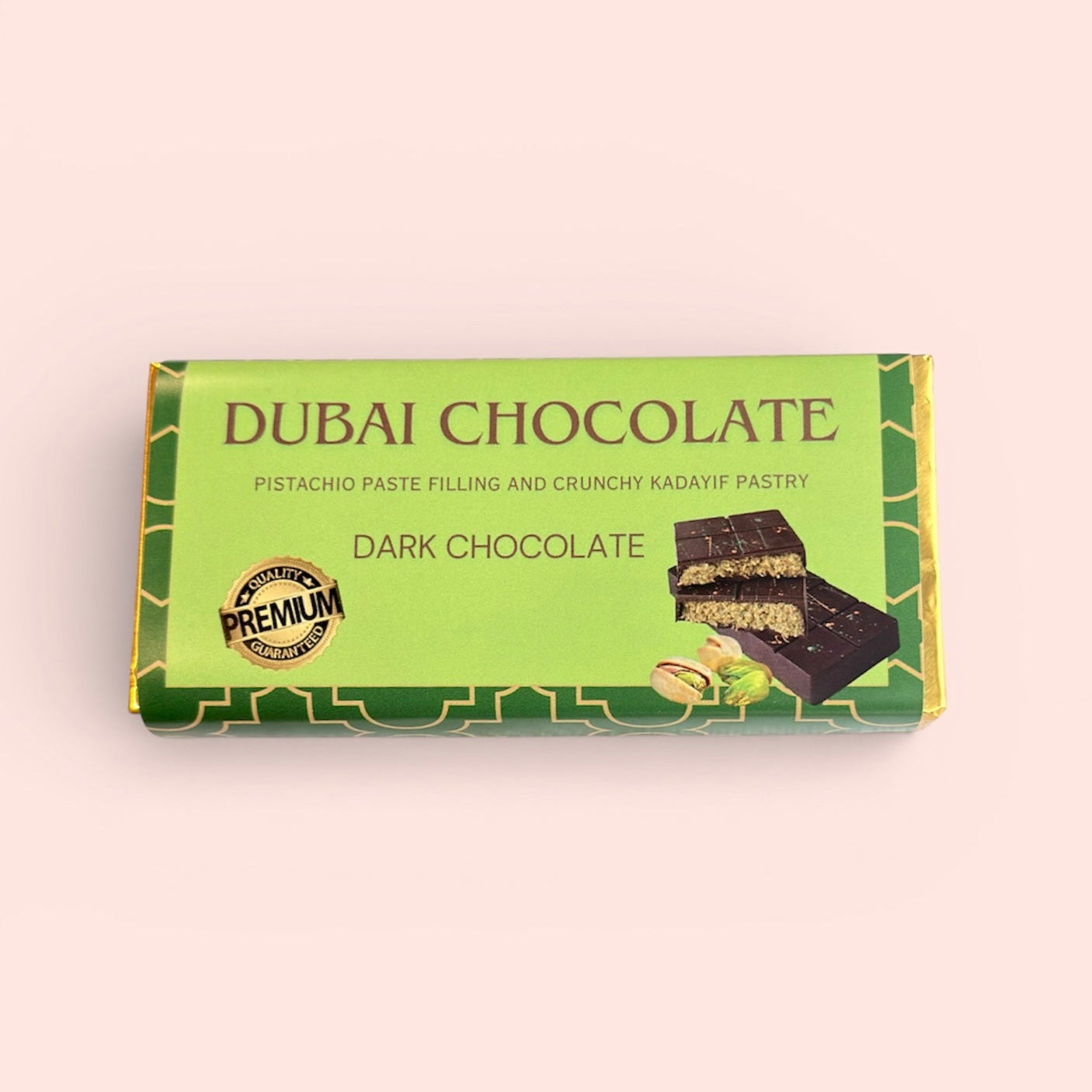Original size Dark Dubai Chocolate Bar