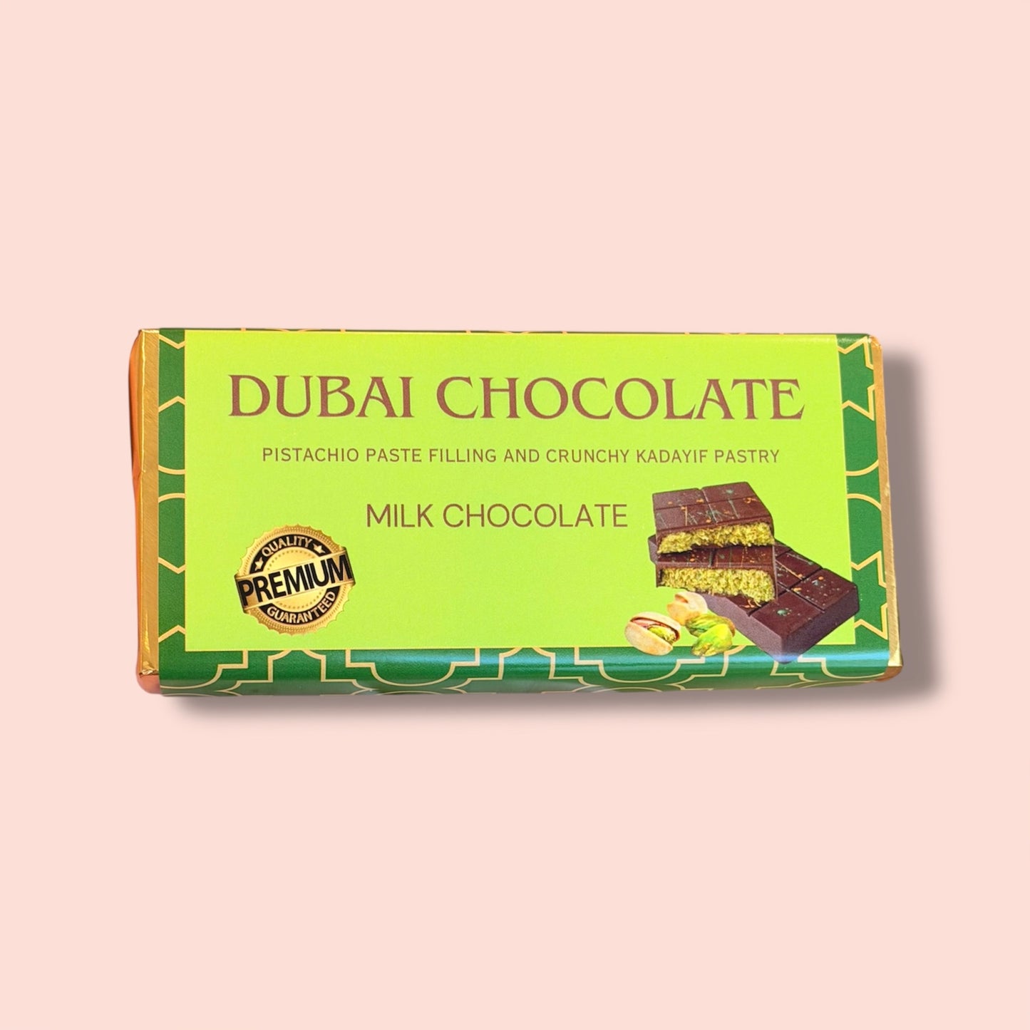 Original size Milk Dubai Chocolate Bar