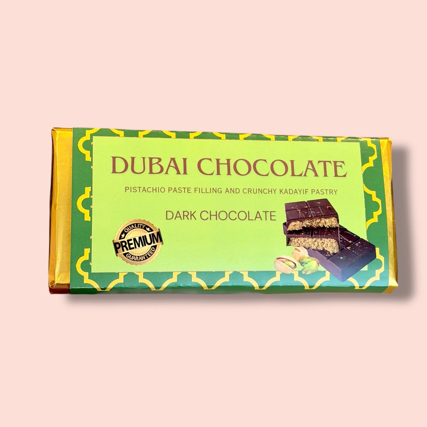 XXL Dark Dubai Chocolate Bar