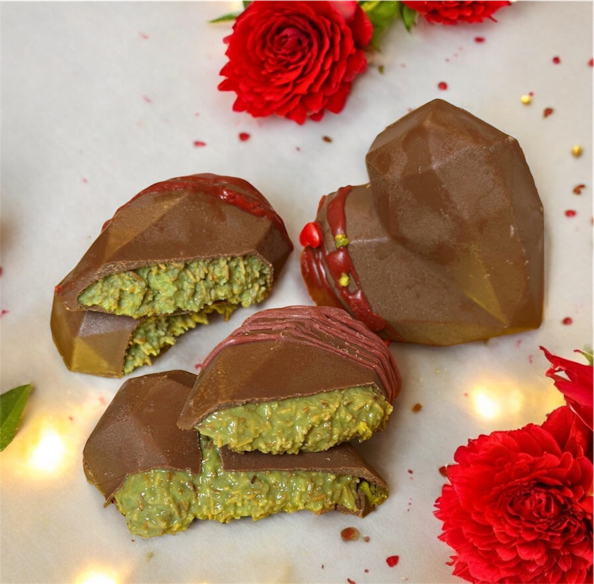 Heart Dubai Chocolate Bar - Limited edition