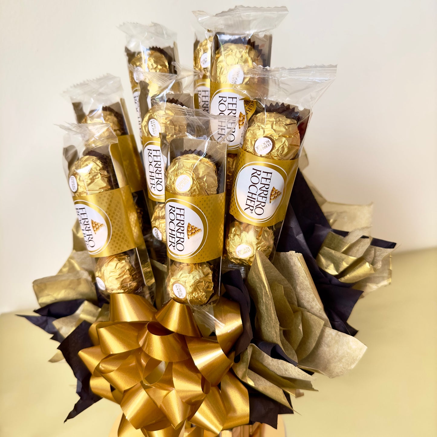 Candy Arrangement, Ferrero Rocher Bouquet. Chocolate Arrangement.