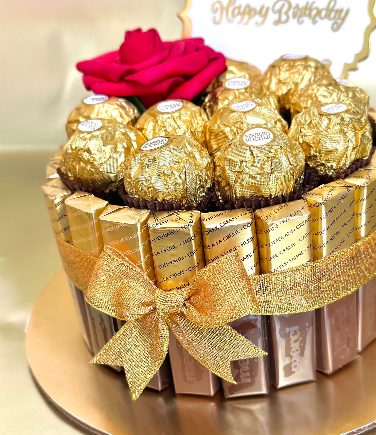 Chocolate Gift, Ferrero Rocher Hamper Gift, Thank You gift, Birthday gift, Sweet giftbox