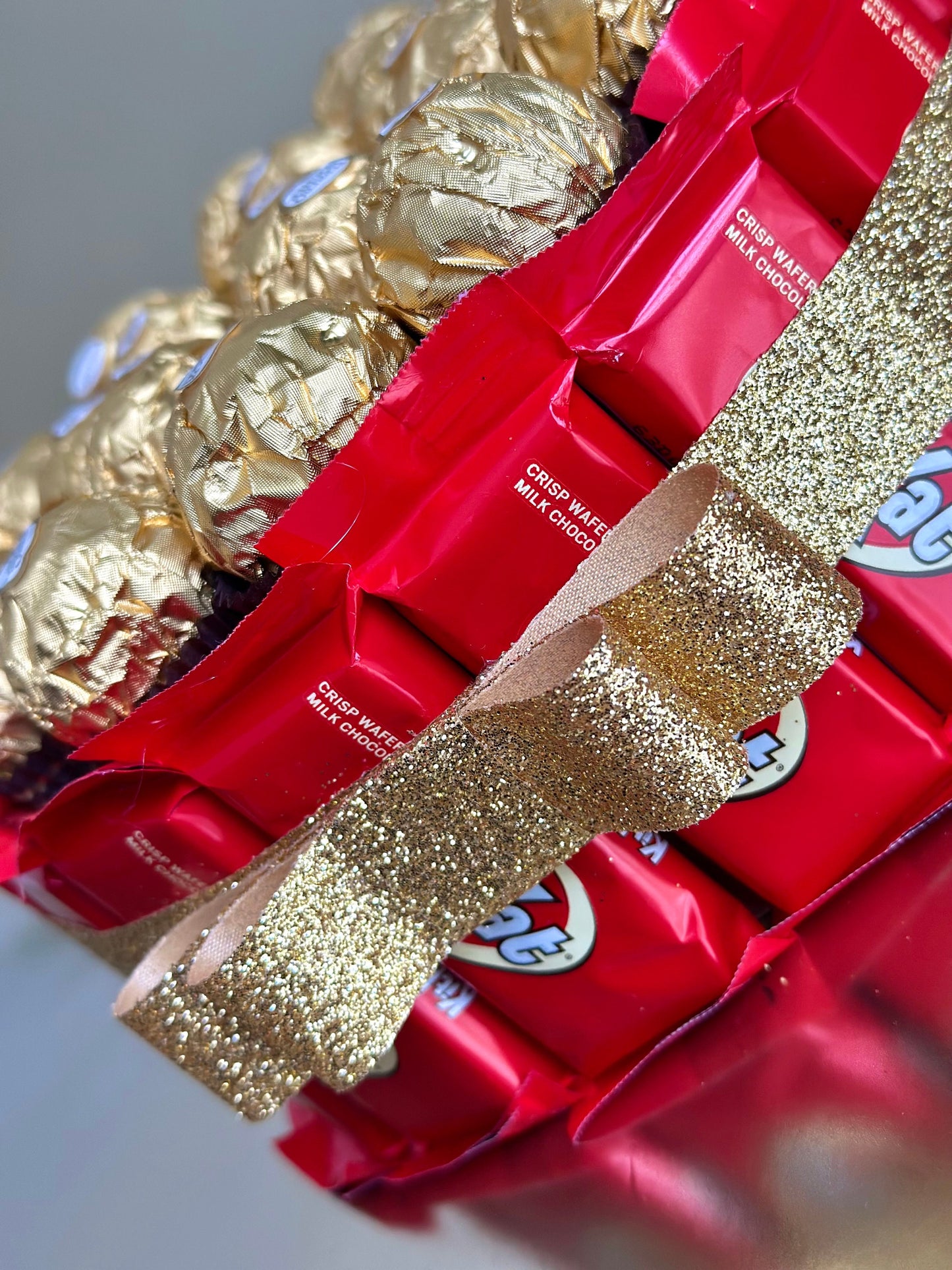 Ferrero, KitKat Giftbox cake, Birthday gift, thank you gift, anniversary gift, get well gift. Gift for loved one