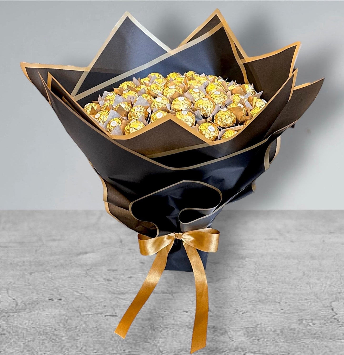 Ferrero Elegant Bouquet. Chocolate Bouquet Gift, Welcome Gift, Get Well Gift, Thank You Gift, Ferrero Rocher Bouquet, Gift for him or her