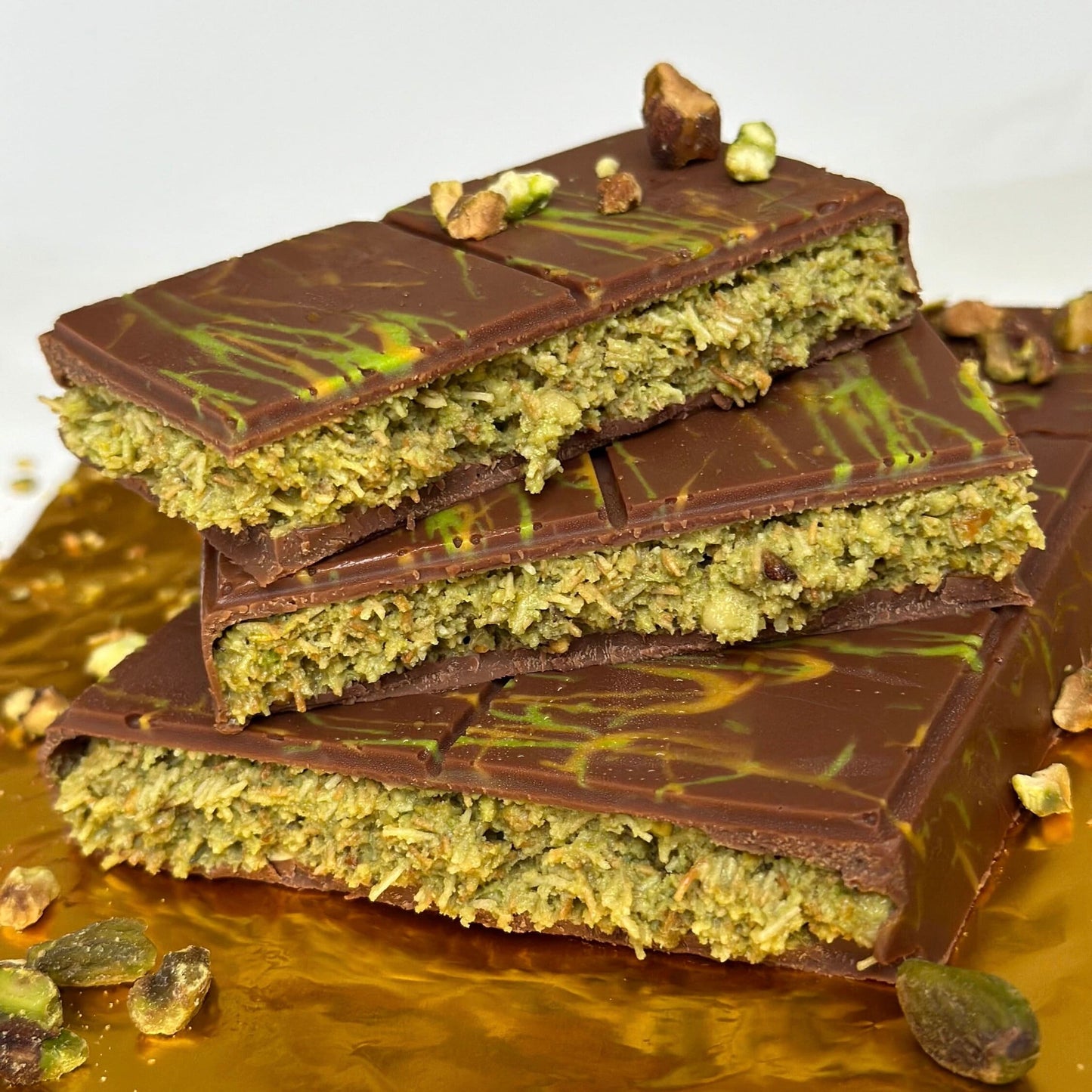 XXL Dubai Chocolate Bar | Pistachio Kunafa Chocolate Bar