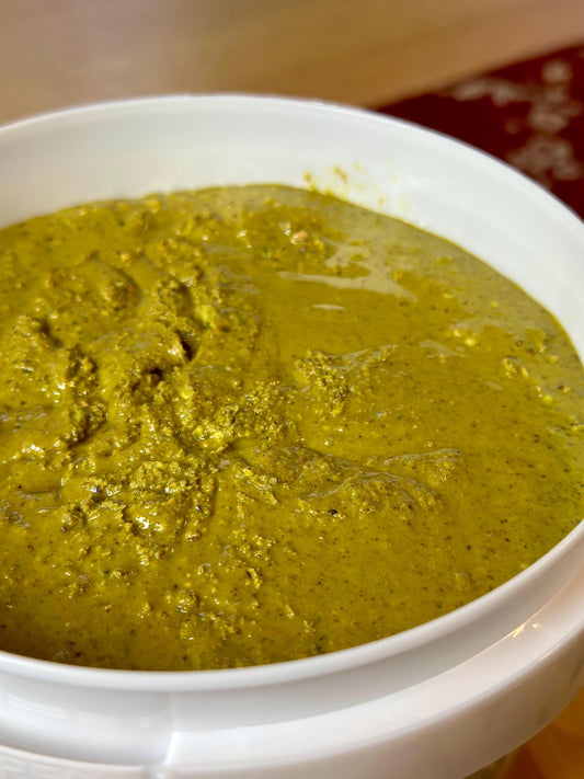 2 lb Bare Pistachio Butter - 100% California Pistachio in 1 quart bucket.