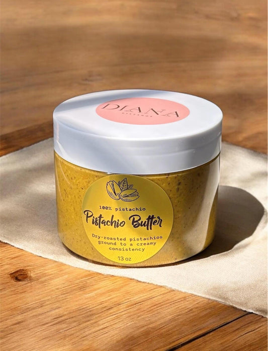 Bare Pistachio Butter - 100% California Pistachio.